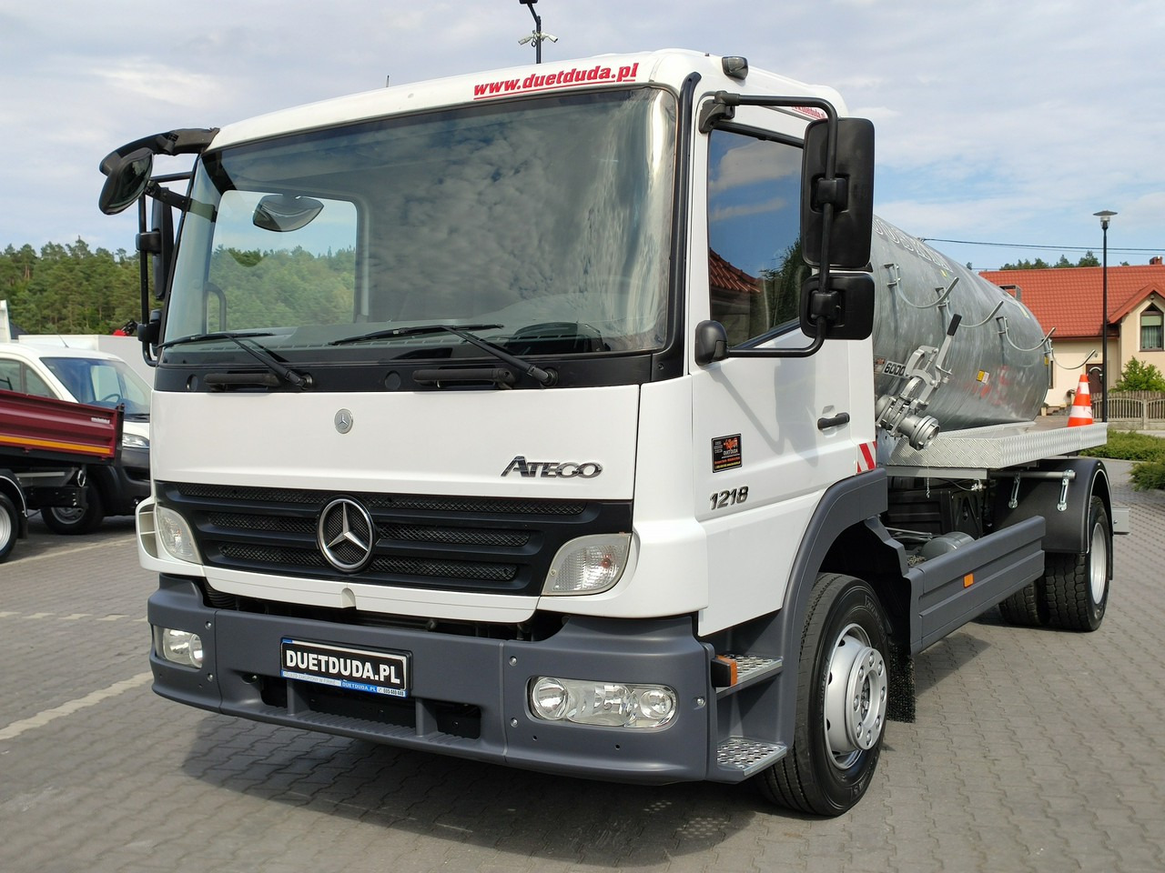 Camion hydrocureur Mercedes Atego 1218 Asenizacyjny Szambiarka Beczka Szambowóz Poj.6m 2019r: photos 12