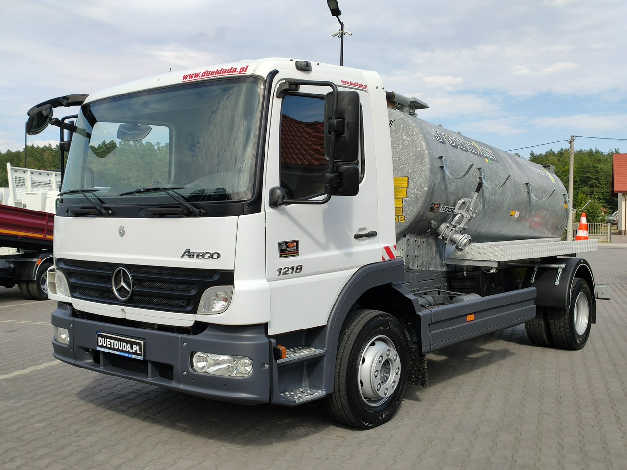 Camion hydrocureur Mercedes Atego 1218 Asenizacyjny Szambiarka Beczka Szambowóz Poj.6m 2019r: photos 11