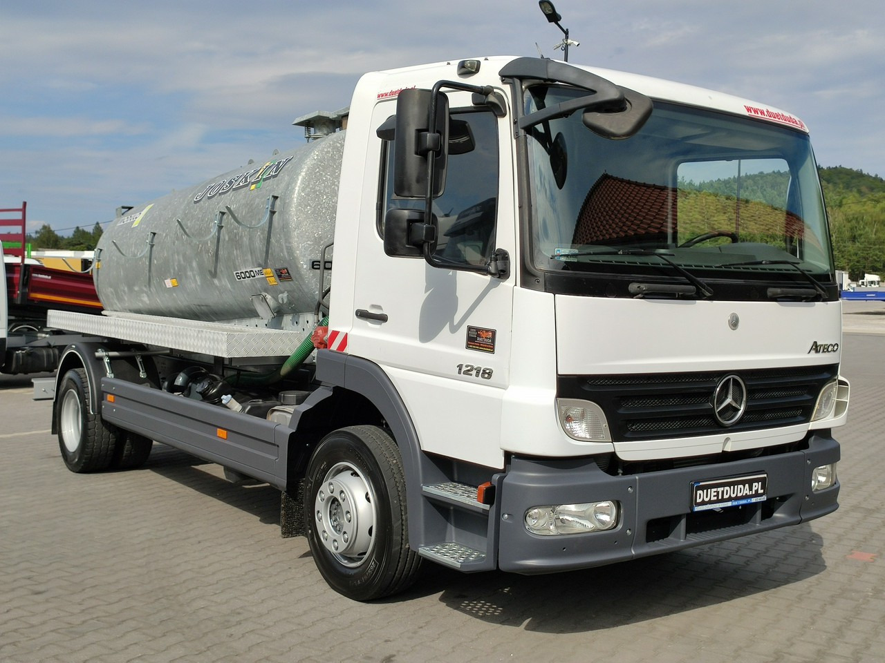 Camion hydrocureur Mercedes Atego 1218 Asenizacyjny Szambiarka Beczka Szambowóz Poj.6m 2019r: photos 13