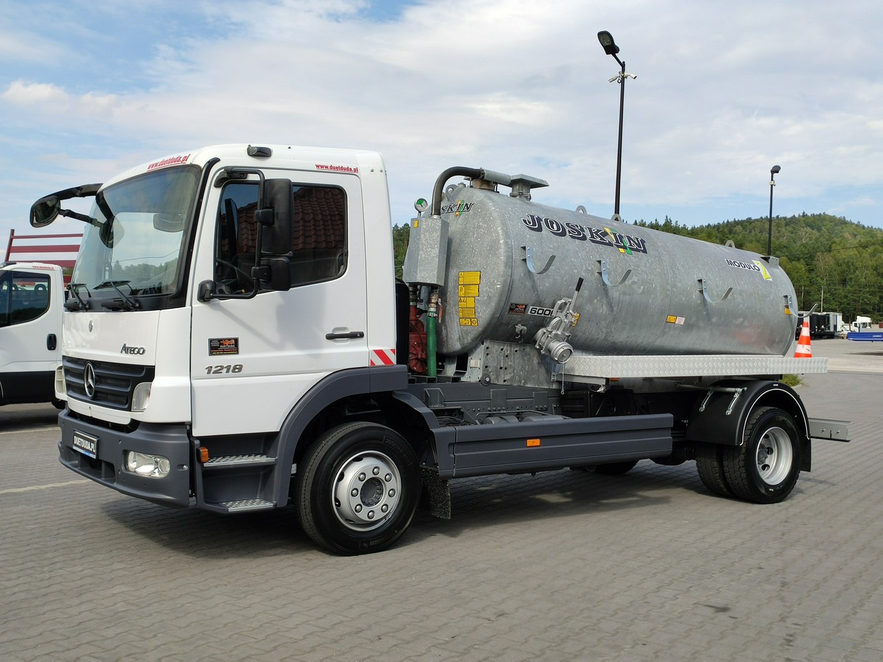 Camion hydrocureur Mercedes Atego 1218 Asenizacyjny Szambiarka Beczka Szambowóz Poj.6m 2019r: photos 10