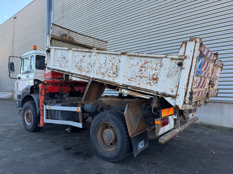 Camion grue DAF 2300 / 4X4 / Crane + Kipper / 217.000 KM / Full Steel / Belgium Truck: photos 15