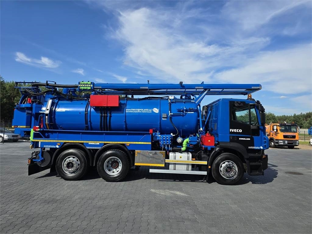 Camion hydrocureur Iveco WUKO MULLER KOMBI FOR CHANNEL CLEANING: photos 8