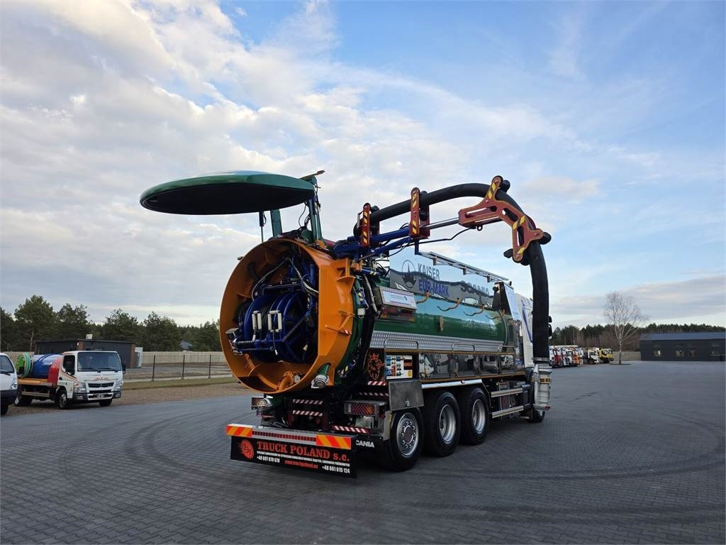 Camion hydrocureur Scania WUKO KAISER EUR-MARK PKL 12.8 FOR CLEANING CANALS: photos 26