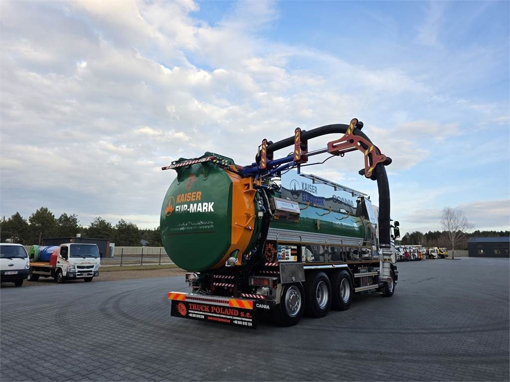 Camion hydrocureur Scania WUKO KAISER EUR-MARK PKL 12.8 FOR CLEANING CANALS: photos 25