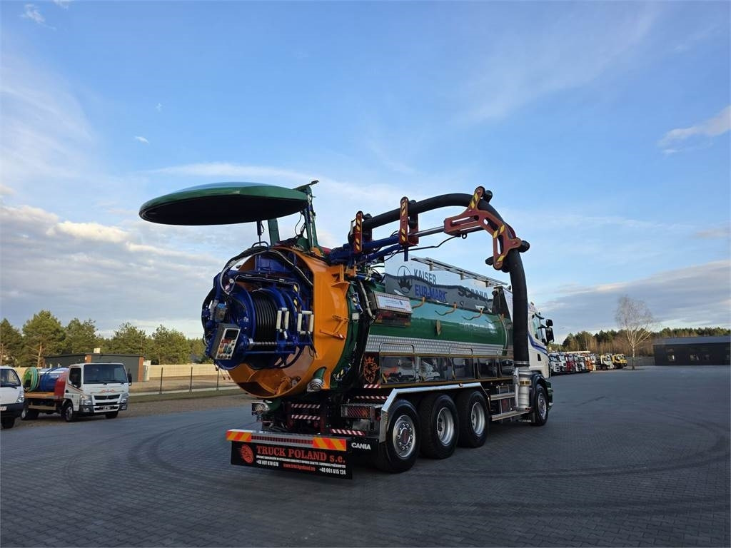 Camion hydrocureur Scania WUKO KAISER EUR-MARK PKL 12.8 FOR CLEANING CANALS: photos 28