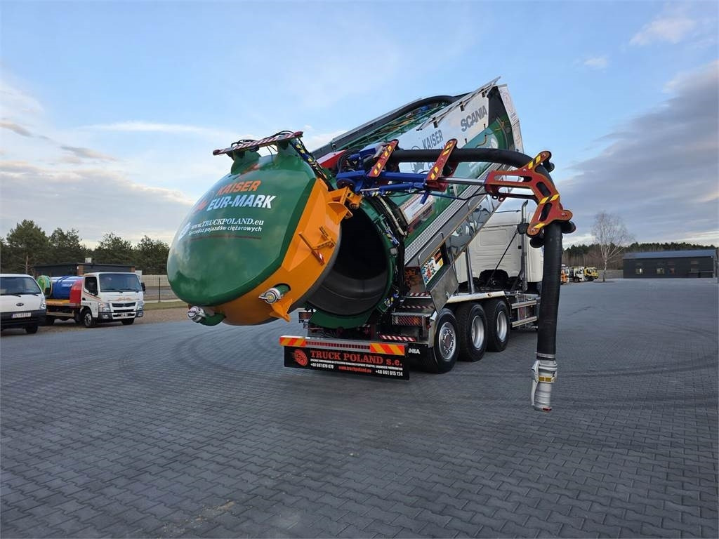 Camion hydrocureur Scania WUKO KAISER EUR-MARK PKL 12.8 FOR CLEANING CANALS: photos 35