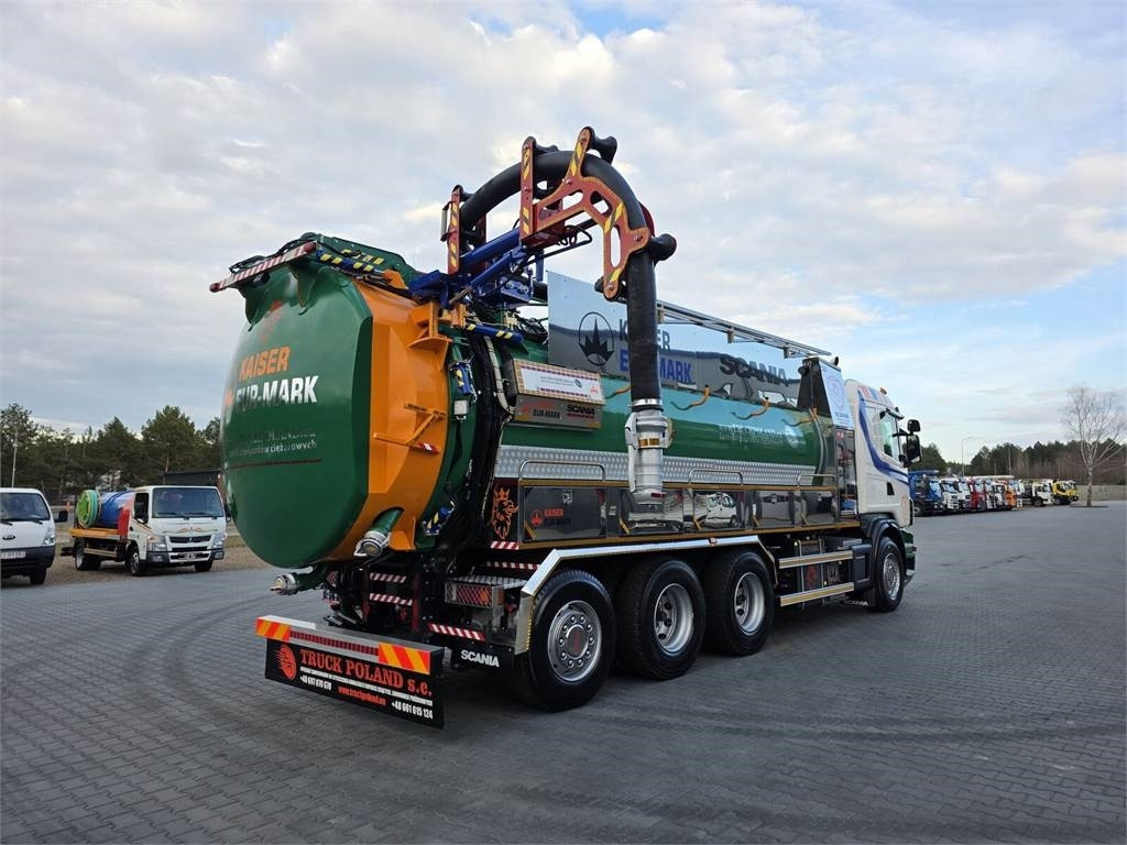 Camion hydrocureur Scania WUKO KAISER EUR-MARK PKL 12.8 FOR CLEANING CANALS: photos 24