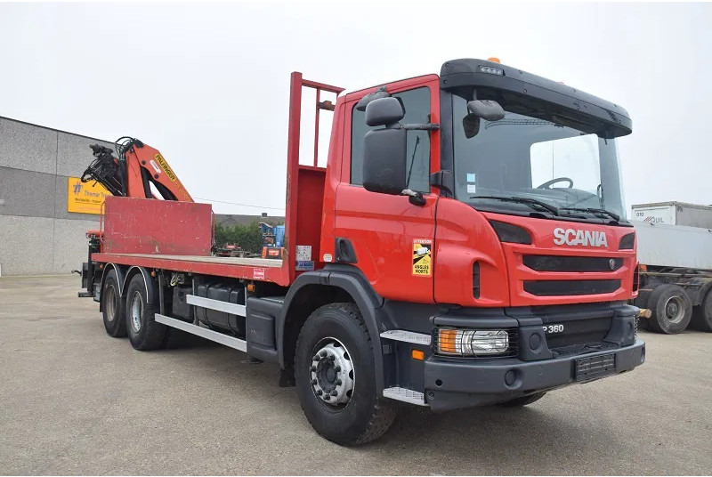 Camion grue Scania P360: photos 19