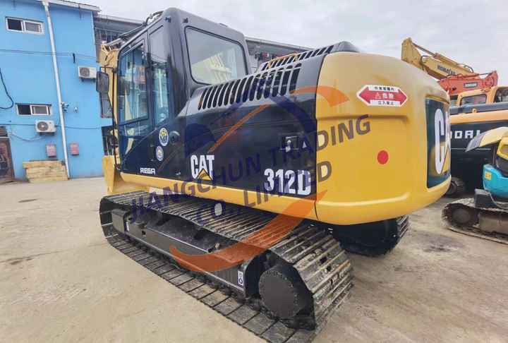 Pelle sur chenille Original 12ton Second Hand Good Price Digging Machine Used Japanese Caterpillar 312d Tracked Excavator: photos 6