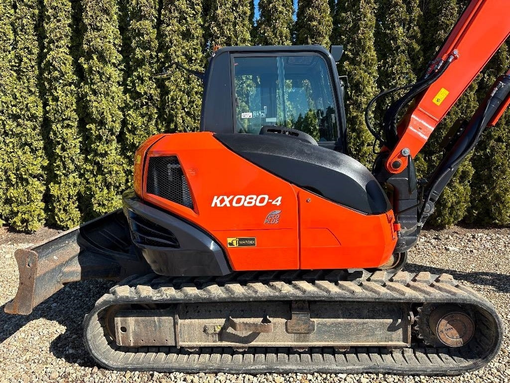 Mini pelle Kubota KX 080-4: photos 7