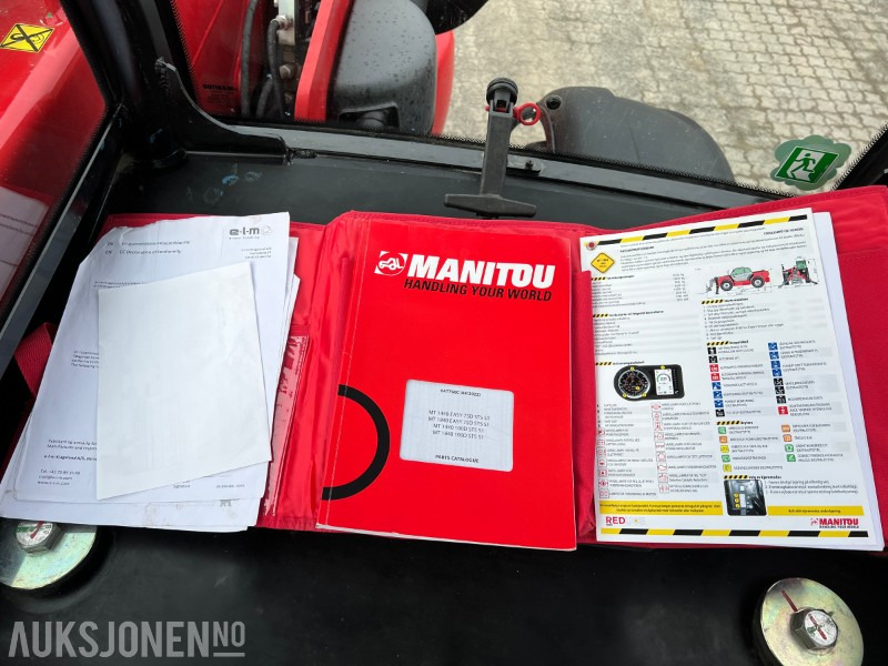 Nacelle 2023 Manitou MT1840-ST5 Teleskoptruck: photos 47