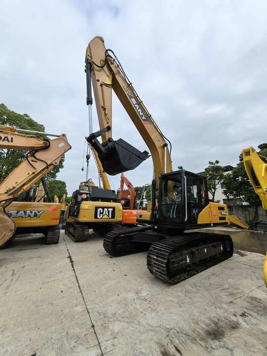 Pelle sur chenille China brands good quality and high performance second-hand Sany SY215C excavator for sale in shanghai: photos 6