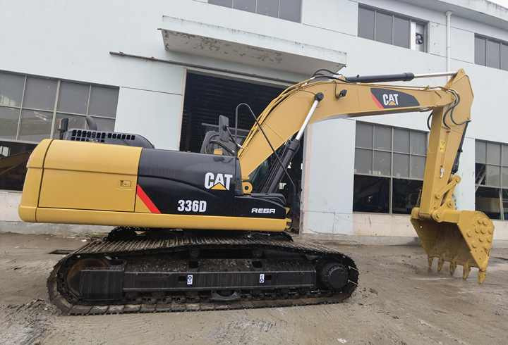 Pelle High Quality and Good Condition Used Caterpillar Cat 336D Excavator for sale in shanghai yard: photos 6