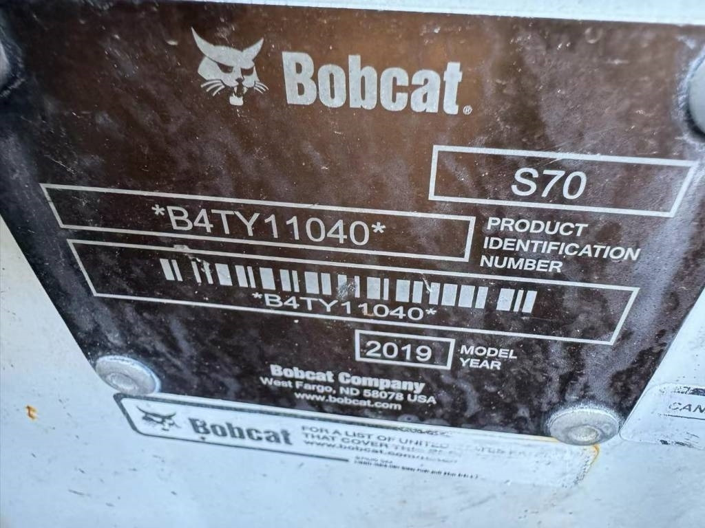 Mini chargeuse Bobcat S 70: photos 6