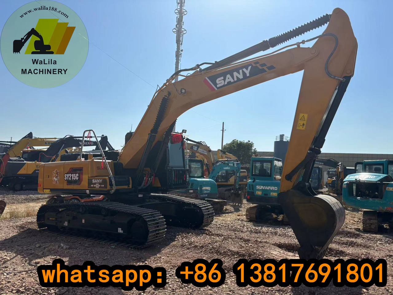 Pelle sur chenille Sany SY 215 Sany 215 excavator with excellent performance. [ GOOD]: photos 7