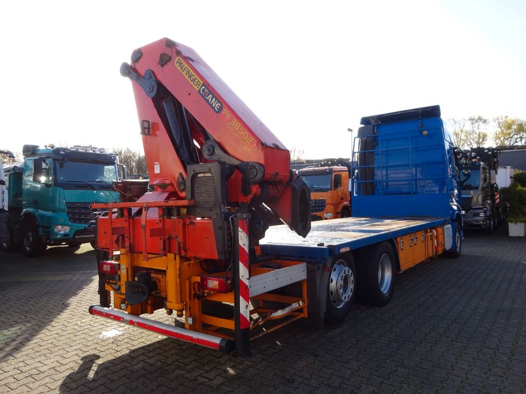 Camion grue, Camion plateau Volvo FH 500 Container Pritsche + PK 38502 Kran: photos 16