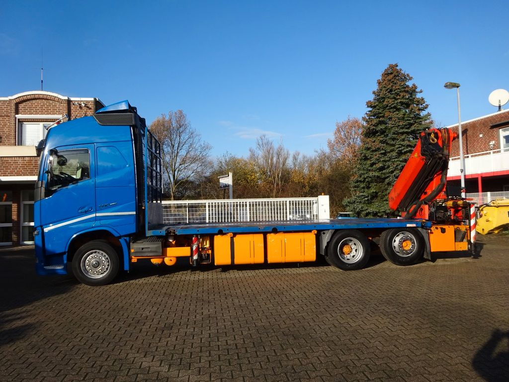 Camion grue, Camion plateau Volvo FH 500 Container Pritsche + PK 38502 Kran: photos 13