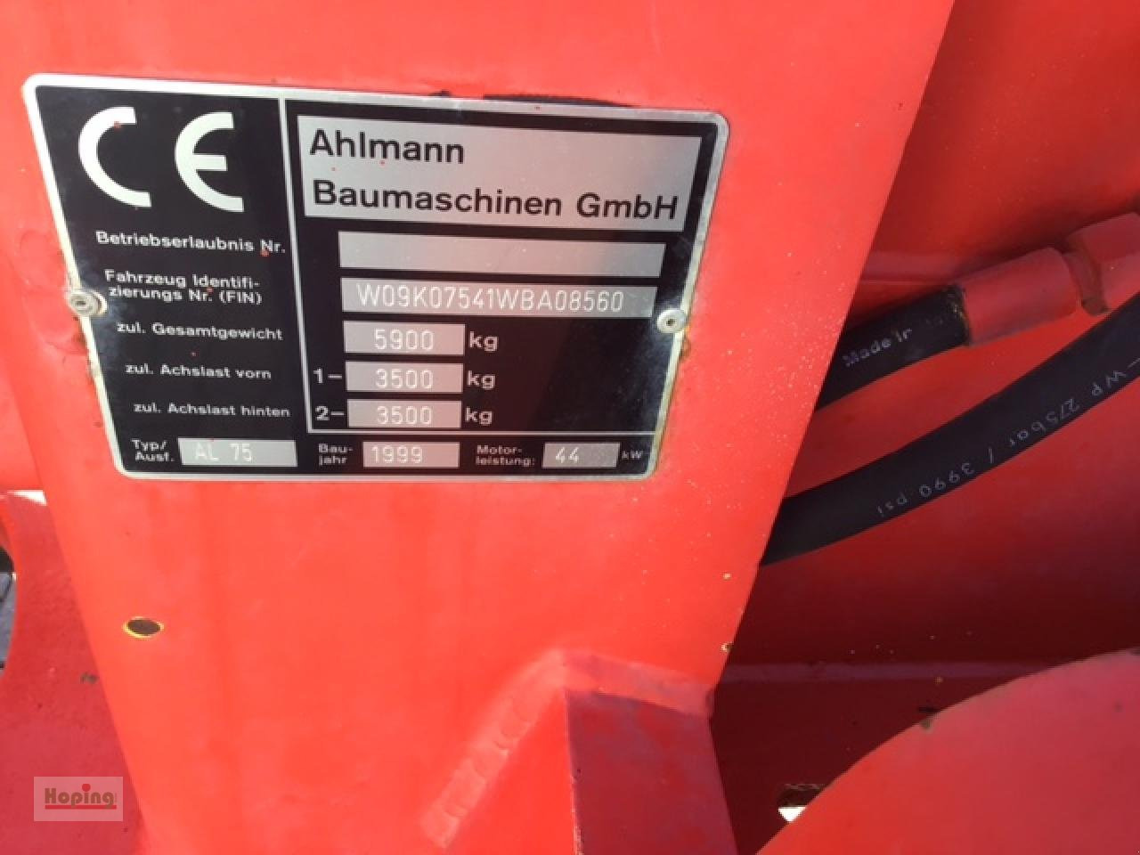 Chargeuse sur pneus Ahlmann AL75: photos 14 Chargeuse sur pneus Ahlmann AL75: photos 14