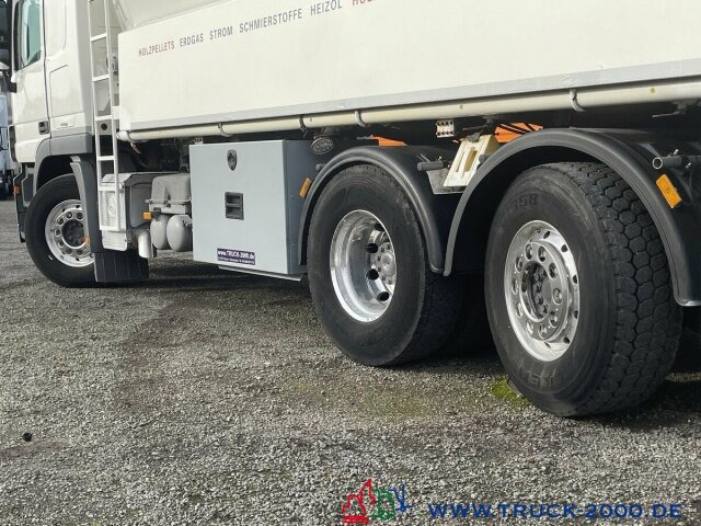 Camion hydrocureur Mercedes-Benz Actros 2544 Silo Holz Pellets 28m³ inkl. Waage: photos 15