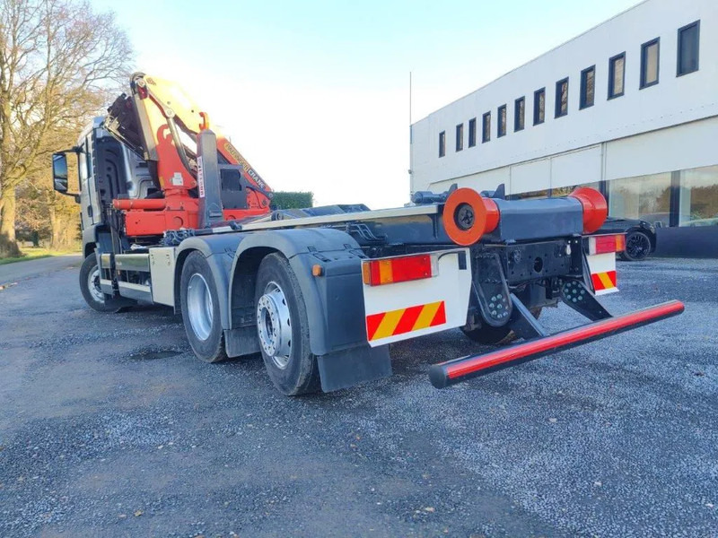 Camion ampliroll, Camion grue MAN TGS 26.420 ENGINE OVERHAUL!! Container + Palfinger PK16502: photos 13