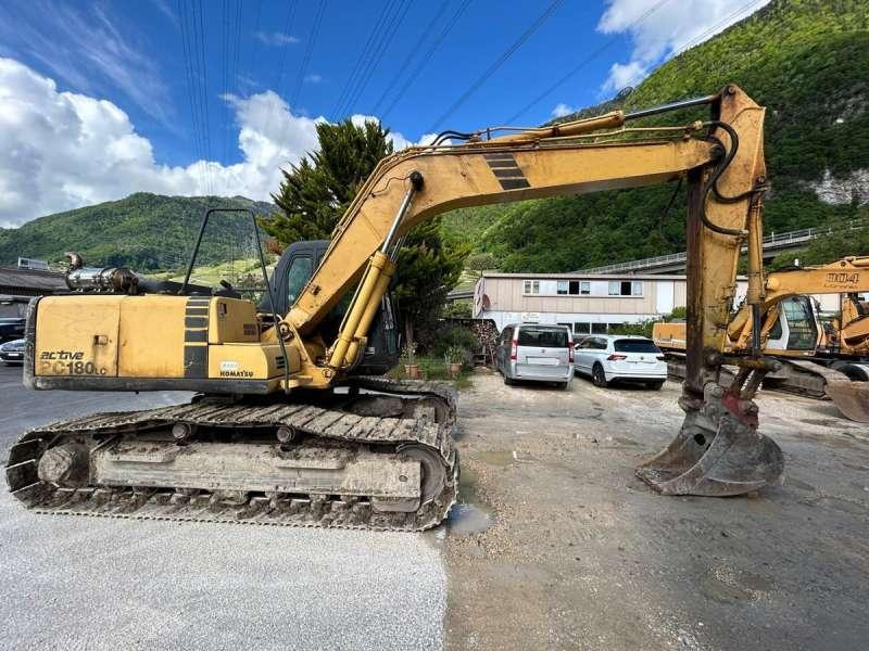 Pelle sur chenille Komatsu PC180LC-6K MACHINE SUISSE: photos 8