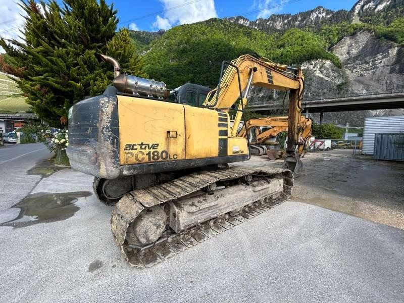 Pelle sur chenille Komatsu PC180LC-6K MACHINE SUISSE: photos 13