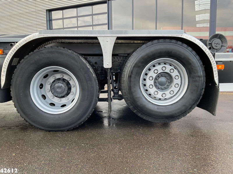 Camion ampliroll, Camion grue MAN TGS 35.460 8x2 Euro 6 HMF 26 Tonmeter laadkraan: photos 9