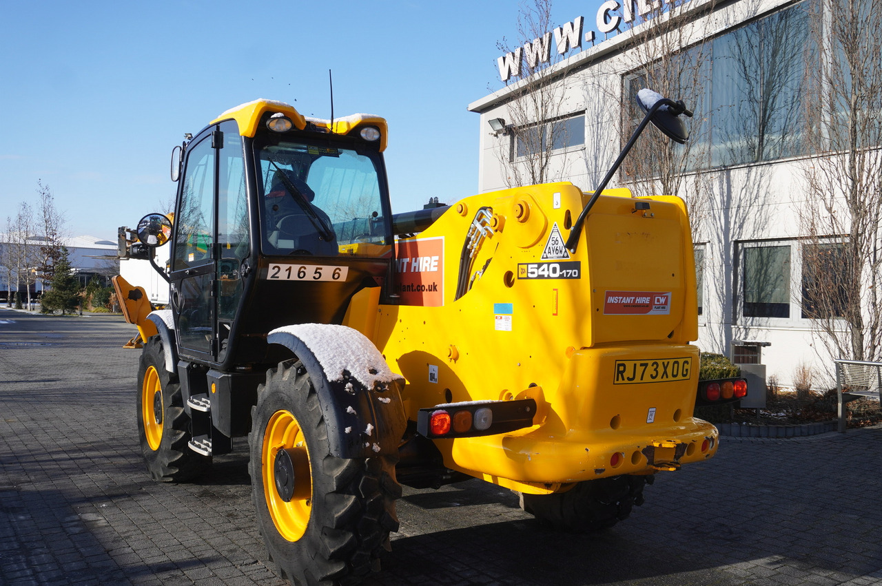 Chargeuse sur pneus JCB 540-170 Telescopic Loader / 17m / joystick: photos 8