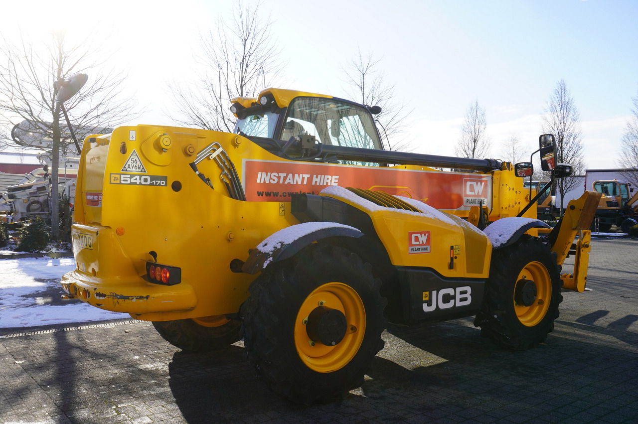 Chargeuse sur pneus JCB 540-170 Telescopic Loader / 17m / joystick: photos 9