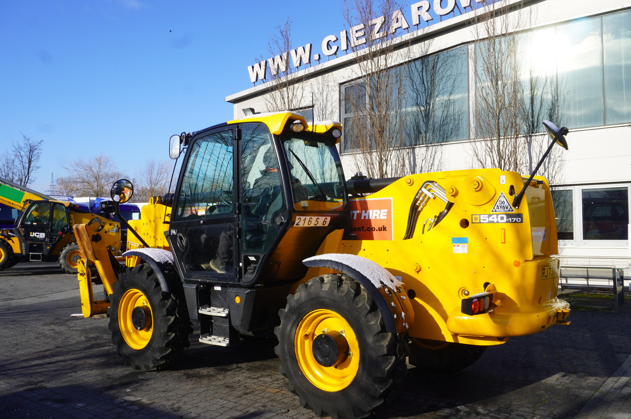 Chargeuse sur pneus JCB 540-170 Telescopic Loader / 17m / joystick: photos 7