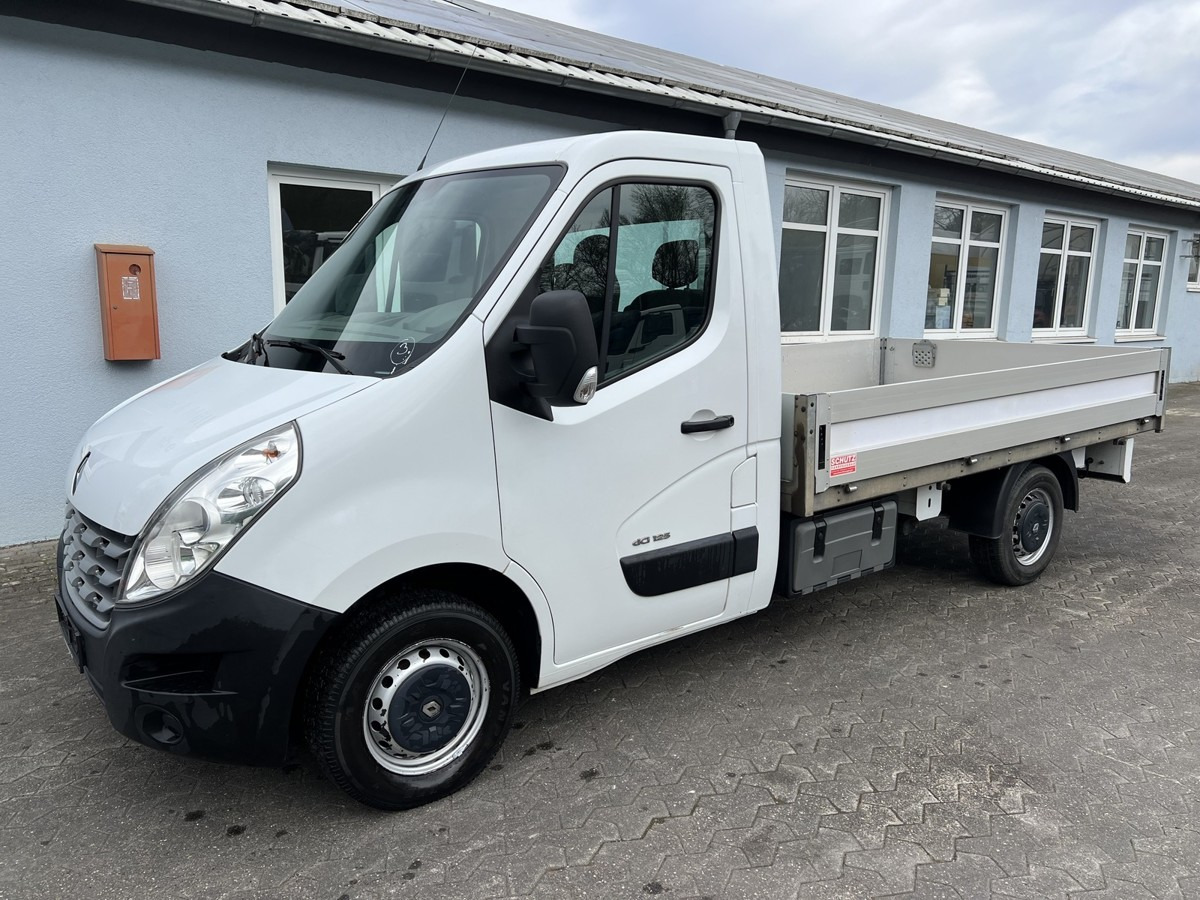 Utilitaire plateau RENAULT Master L2 Tiefpritsche 3.3m Schutz AHK 1 Hd: photos 1
