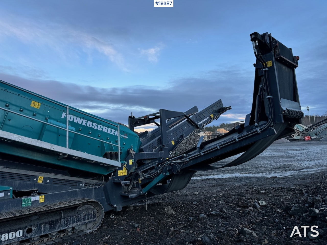 Crible Powerscreen Warrior 1800: photos 7