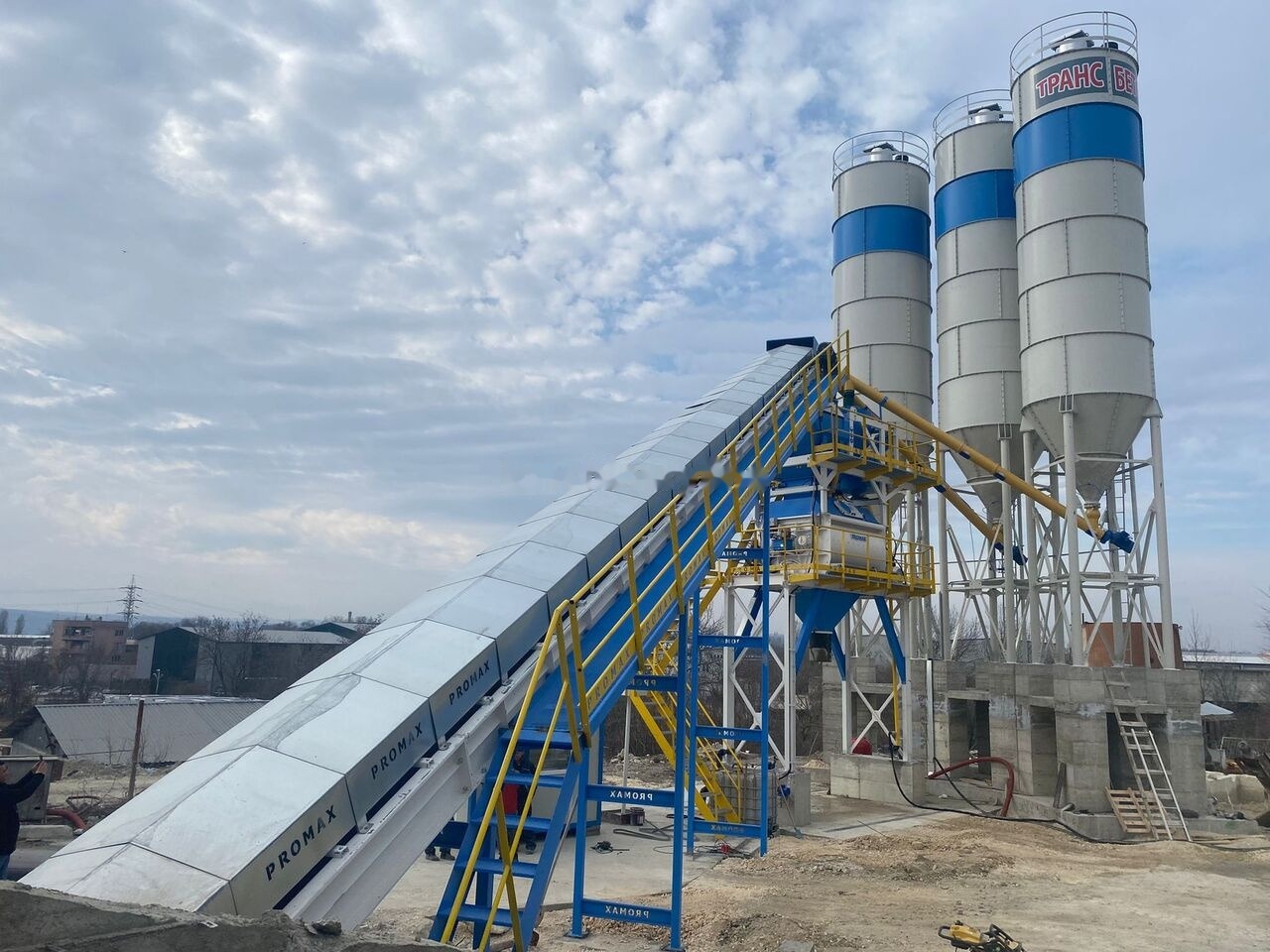 Centrale à béton neuf Promax Stationary Concrete Batching Plant S130-TWN (130m/h): photos 13