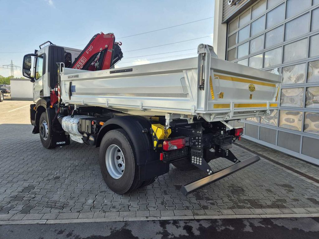 Camion benne, Camion grue neuf Iveco X-Way AD200X34 4x2 Kipper Kran Fassi F120 Funk: photos 6