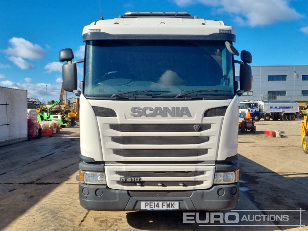 Camion plateau pour transport de équipements lourds 2014 Scania G410: photos 8