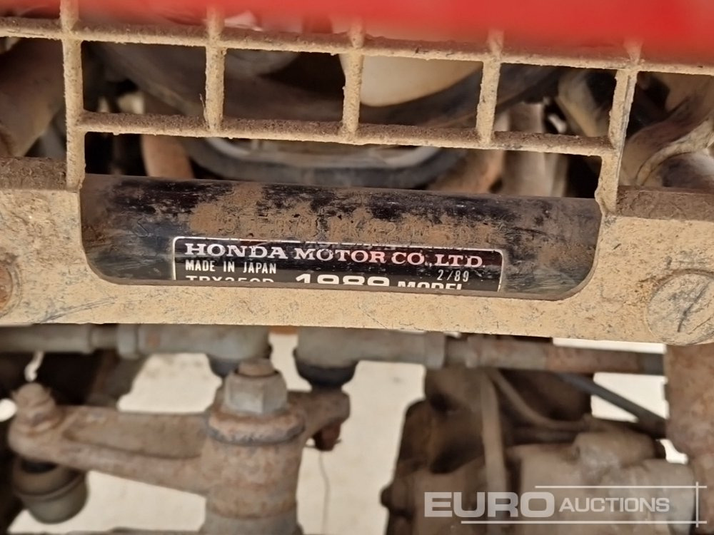 Engins de chantier Honda TRX350D: photos 29