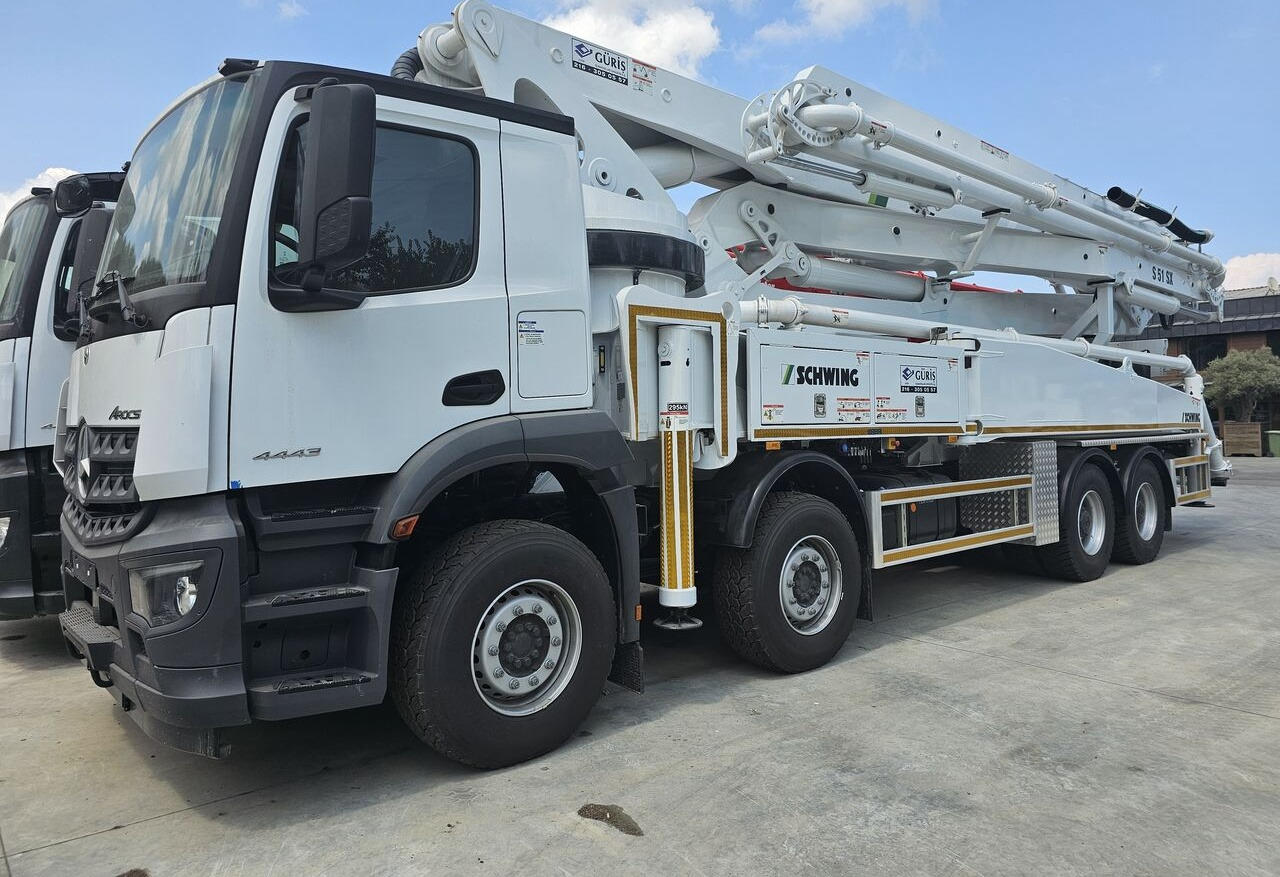 Camion pompe neuf Mercedes-Benz Arocs 4443: photos 12